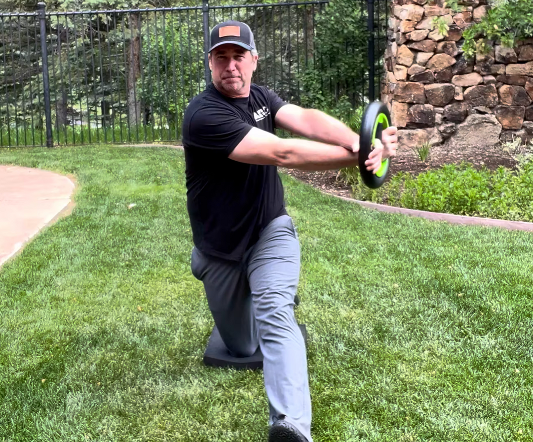 Cross-Grip Torso Turns - Hamstring Bias