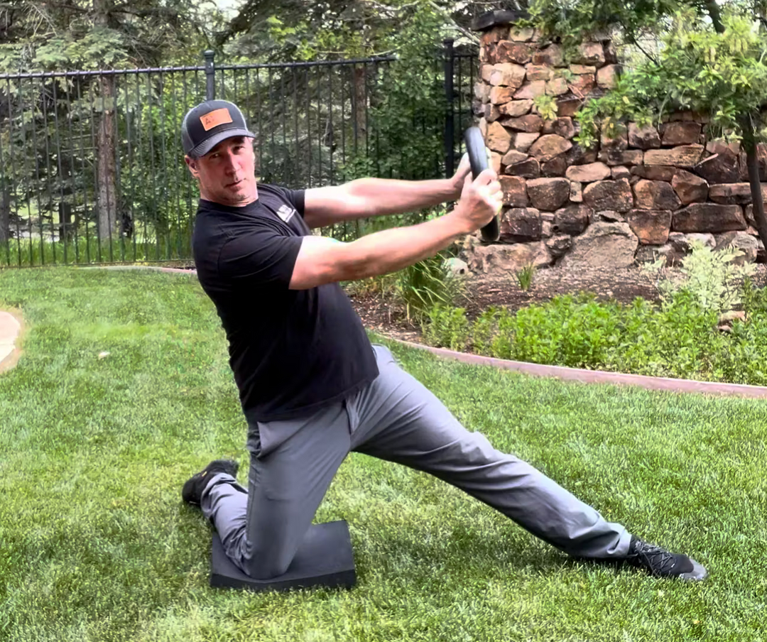 Driver Torso Turns - 1/2 Kneeling Split Stance