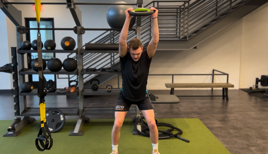 Squat Iso AXIO Overhead Rotations