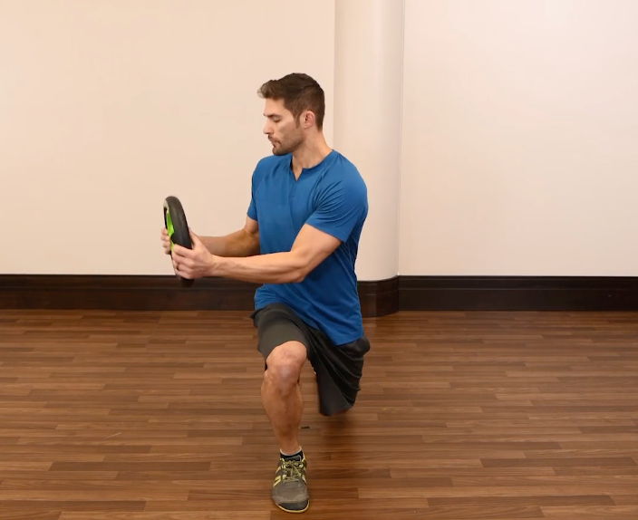 Forward Lunge Driver with Torso Turns