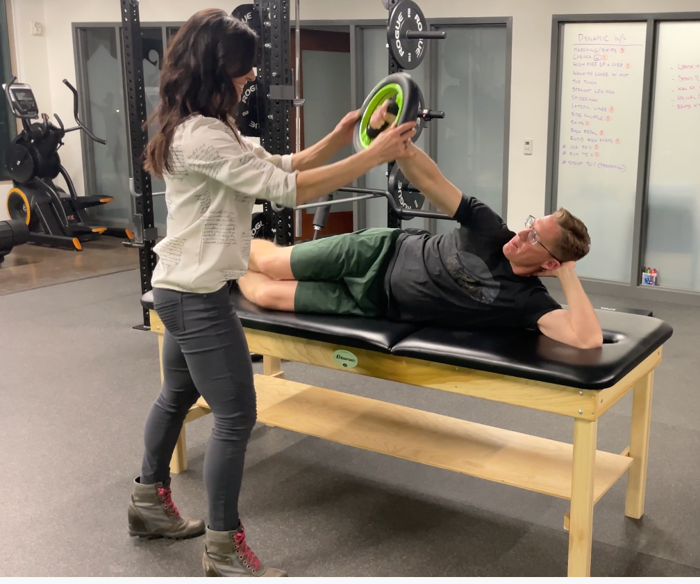 Scaption Arm Bar "Push Start"