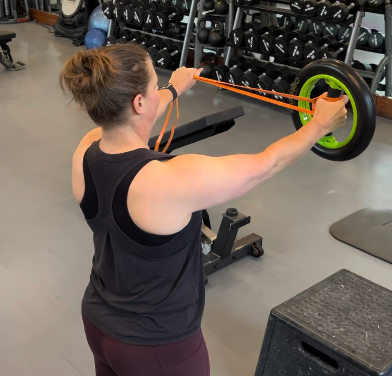 Banded T Rotations- Tension/Release